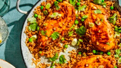 Chinese Chicken and Brown Basmati Rice