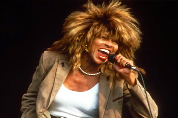 Tina Turner performing in 1987. Photograph: Sipa/Rex/Shutterstock