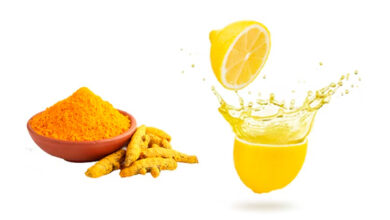 Turmeric and lemon juice face mask recipe for hyperpigmentation