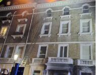 The London Fire Brigade said two people were rescued from a second floor flat, one person was rescued from a first floor flat and another two were rescued from a flat on the fourth floor