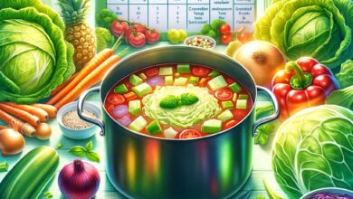 Weight loss diet with cabbage soup