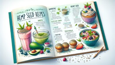Hemp seeds recipes