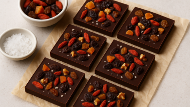 Dark Chocolate with Dried Fruits