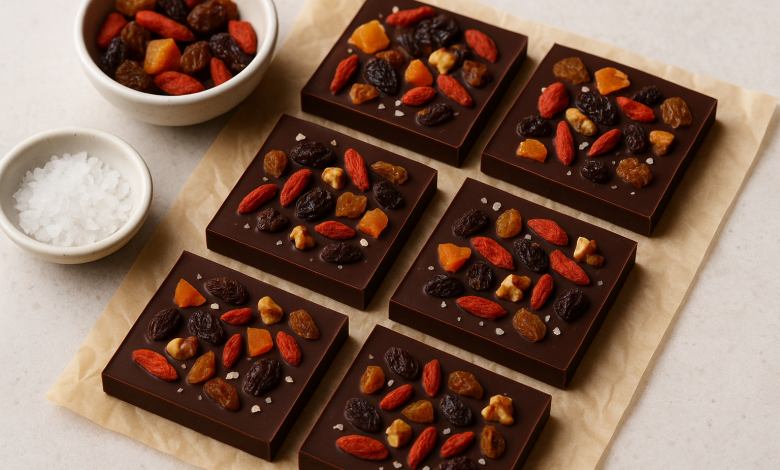 Dark Chocolate with Dried Fruits