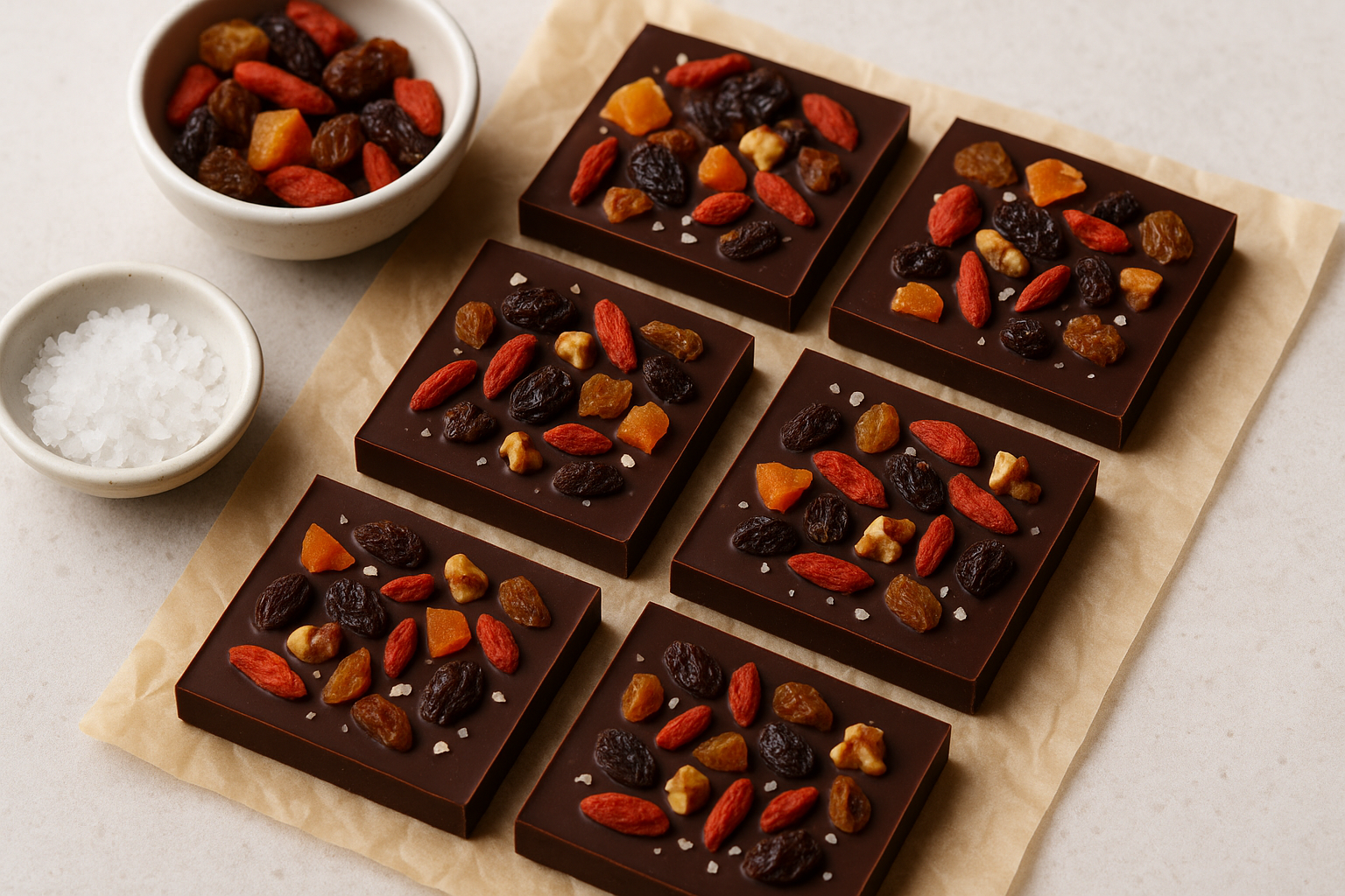 Dark Chocolate with Dried Fruits