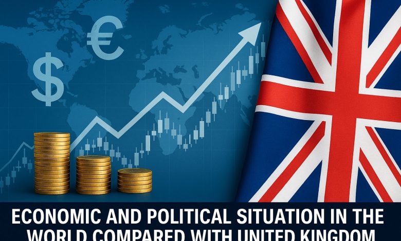 Global economy and UK comparison chart 2025