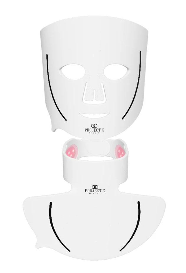 LumaLux Face+Pro LED Red Light Therapy Face & Neck Mask