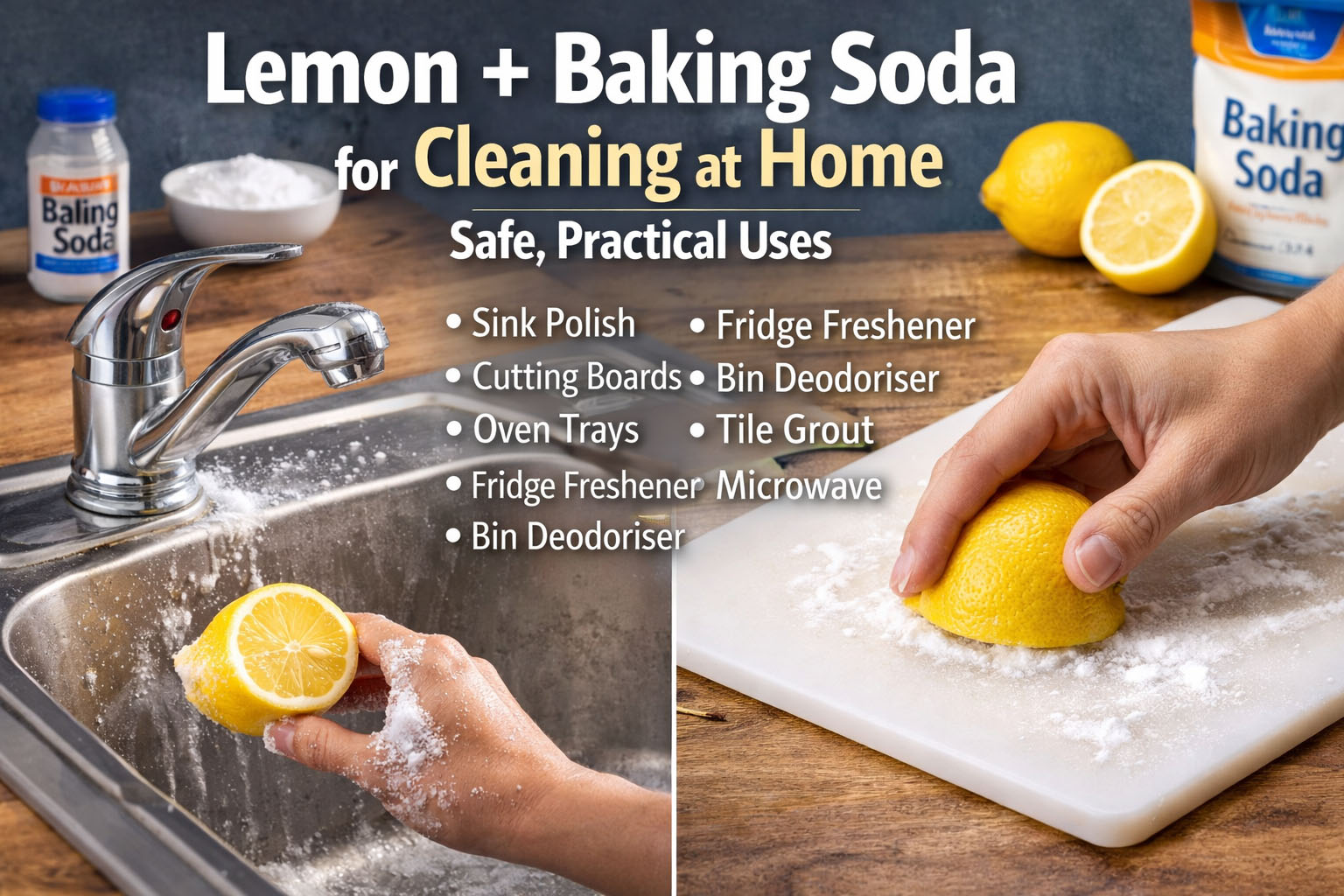 Lemon and Baking Soda