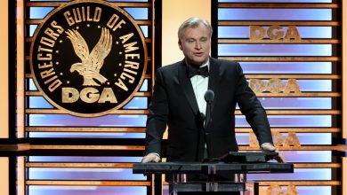 Christopher Nolan Kicks Off DGA Awards With His First Presidential Speech, Acknowledging “Our Members Are Having Very Hard Times”