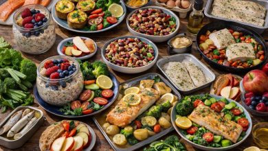 Healthy Fish Weekend Menu