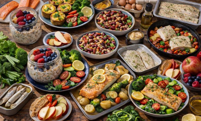 Healthy Fish Weekend Menu