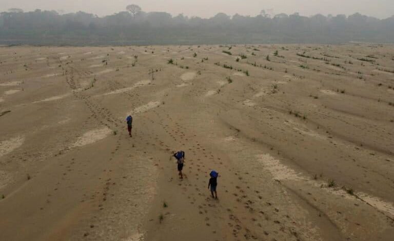 Falling Amazon river flows trigger reality check at Belo Monte power plant