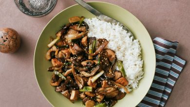 Tofu Stir-Fry With Mushrooms