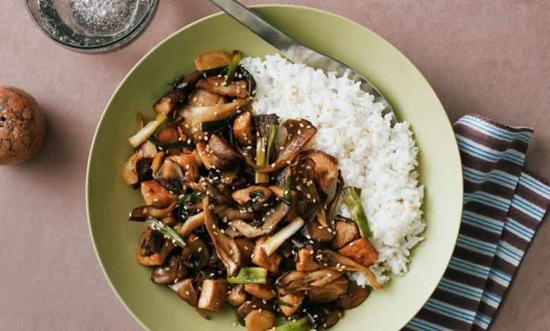 Tofu Stir-Fry With Mushrooms