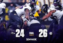 Game Recap: Ravens Finish Season With Gut-Wrenching Loss to Steelers