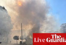 Middle East crisis live: Netanyahu says war will take ‘some time’; US ’non-emergency’ staff to leave Bahrain, Jordan and Iraq