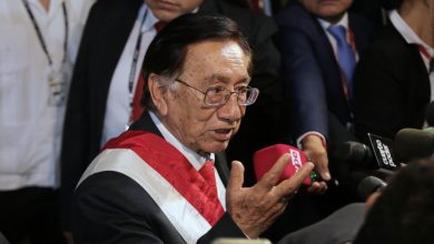 José María Balcázar becomes Peru’s eighth president in a decade