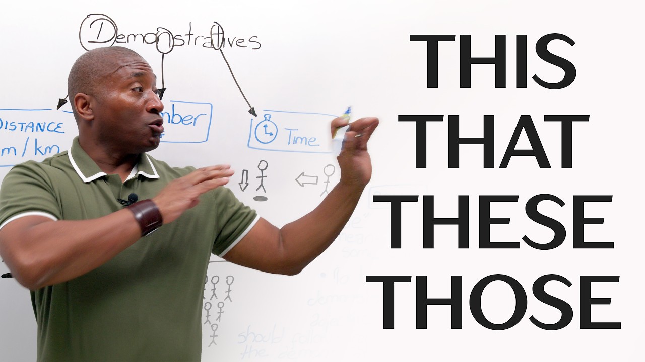 English for Beginners: THIS, THAT, THESE, THOSE