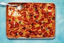 Sheet-Pan Pepperoni Pasta