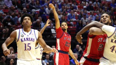 Bryce Hopkins makes St. John’s March Madness history as shooting tear continues