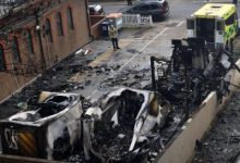 Jewish volunteer ambulances destroyed in arson attack in London