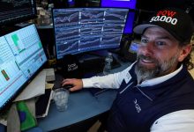 Dow surges 1,200 points for first close above 50,000 in sharp rebound from tech rout: Live updates