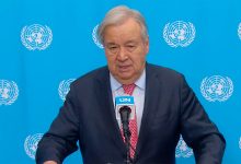 UN chief says ‘high time’ to end ‘out of control’ war on Iran