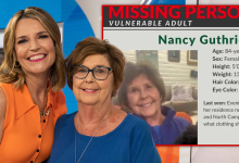 ‘TODAY’ Anchor Savannah Guthrie’s Mom Missing