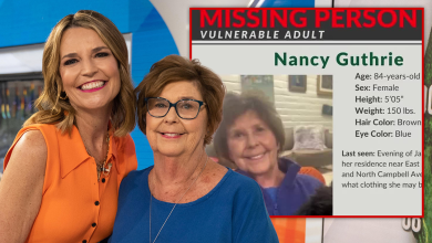 ‘TODAY’ Anchor Savannah Guthrie’s Mom Missing