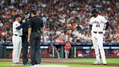 Houston roof takes away likely Yordan Alvarez home run in bizarre scene