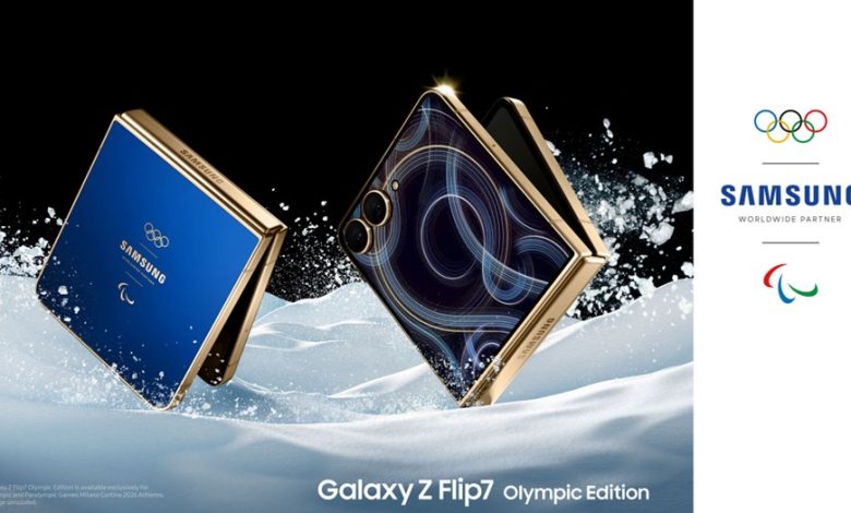 Samsung Unveils Exclusive Galaxy Z Flip7 Olympic Edition, Supporting Athletes’ Entire Milano Cortina 2026 Journey