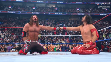 AJ Styles and Shinsuke Nakamura had a moment after their final match