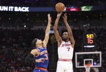 Knicks crushed by Rockets as struggles against winning teams continue