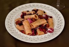 Radicchio Jam Rigatoni