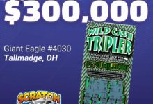 Ohio man wins the lottery twice in one day for a total $300,250