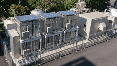 Low-pressure hydrogen bridges seasonal gaps in solar-powered Japanese building