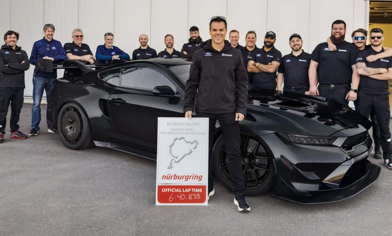 Ford Mustang GTD Crushes Corvette ZR1X’s Nürburgring Record With 6:40 Lap