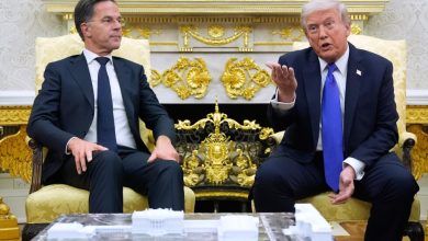 Trump met with NATO leader Rutte after musing about pulling out of the military alliance