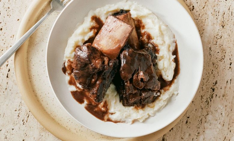 Red Wine–Braised Short Ribs