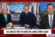 ‘Morning Joe’ Slams MAGA’s ‘Hypocrisy’ Over James Comey Indictment: ‘Just Preposterous’ | Video