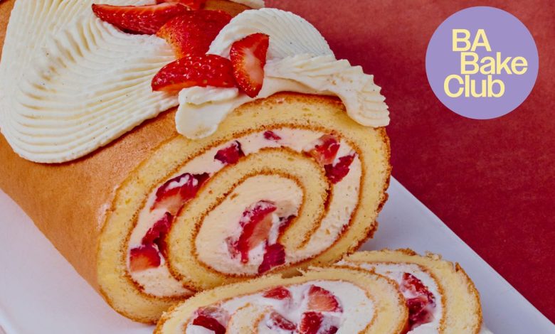 Strawberry Shortcake Roll