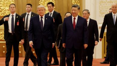 Trump insists U.S.-China relations are in a good place as he wraps up Beijing trip