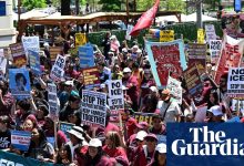 Thousands in US to join ‘no school, no work, no shopping’ May Day protest in economic blackout