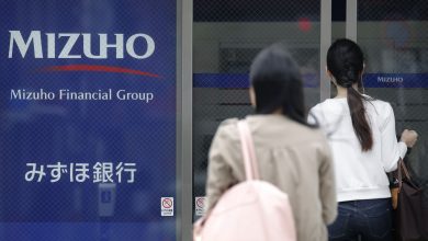 Mizuho shares slide 7% after denying decision on reported Rakuten Bank investment shift