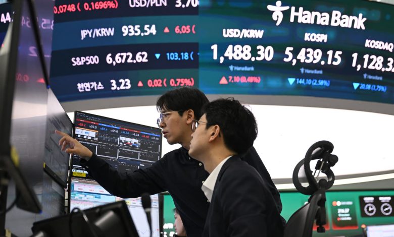 South Korea market volatility nears record high after $13 billion foreign investor selloff