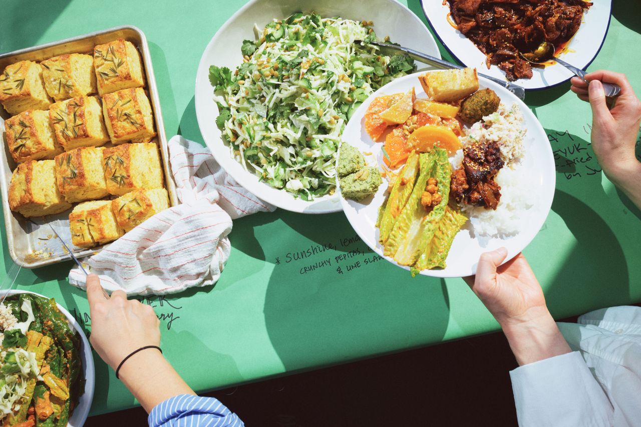 Our Spring Cookbook Potluck Was a Salad Fest