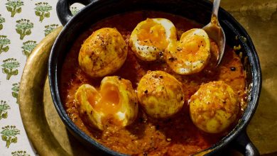Jammy Egg Curry