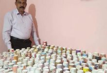 Look: Indian man earns world record for collection of 858 paper cups