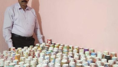 Look: Indian man earns world record for collection of 858 paper cups