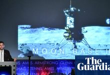 Nasa selects Jeff Bezos’s Blue Origin for first of three uncrewed lunar missions